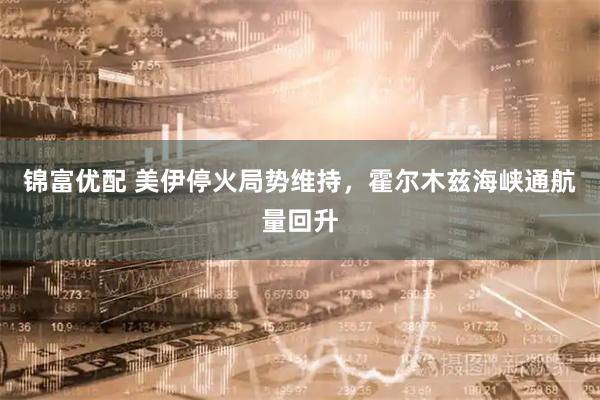 锦富优配 美伊停火局势维持，霍尔木兹海峡通航量回升